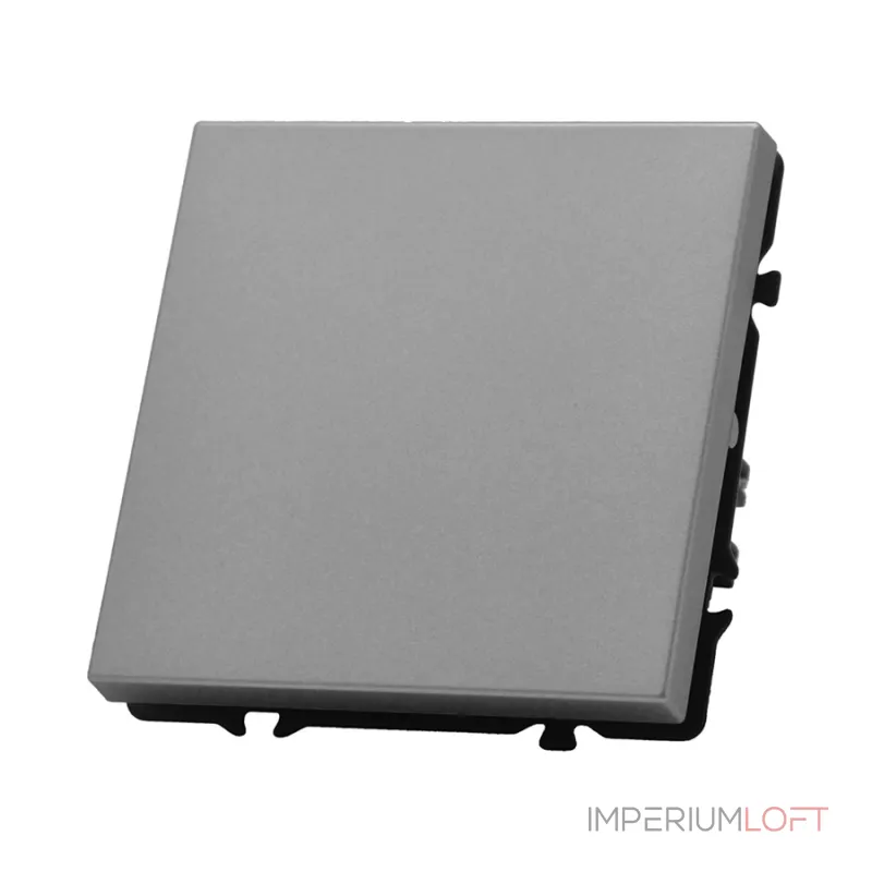 Выключатель одноклавишный звонкового типа LeDron 1G Reset Light Grey от ImperiumLoft