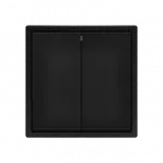 Переключатель двухклавишный перекрёстный LeDron 2G Intermediate Black от ImperiumLoft