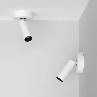 Потолочный поворотный светодиодный светильник LeDron SAGITONY SAGITONY R1 S40 Dim W-Bl 4000K