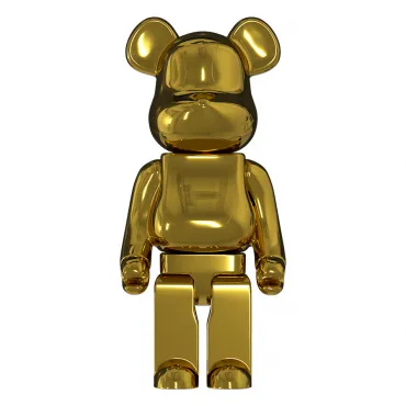 Статуэтка LeDron BEAR Large BN97 Gold