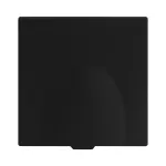 Розетка одинарная с заземлением с крышкой с защитными шторками LeDron EU Socket with Waterproof Cover Black от ImperiumLoft