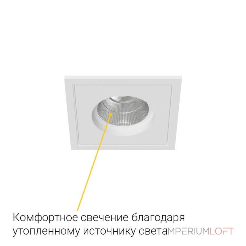 Встраиваемый светодиодный светильник LeDron BRUTAL BRUTAL SQ1 White 4000K от ImperiumLoft Встраиваемый светодиодный светильник LeDron BRUTAL BRUTAL SQ1 White 4000K от ImperiumLoft