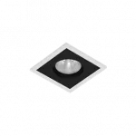 Встраиваемый светодиодный светильник LeDron BRUTAL BRUTAL SQ1 White-Black TRIAC от ImperiumLoft