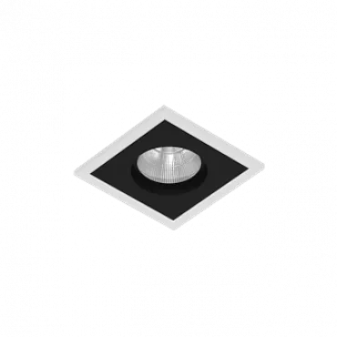 Встраиваемый светодиодный светильник LeDron BRUTAL BRUTAL SQ1 White-Black TRIAC