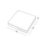 Одноканальная RF-клавиша беспроводная LeDron QS-RFC-K01 от ImperiumLoft