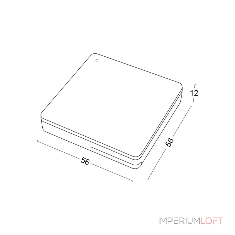 Одноканальная RF-клавиша беспроводная LeDron QS-RFC-K01 от ImperiumLoft