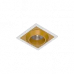 Встраиваемый светодиодный светильник LeDron GIZA GIZA SQ White-Gold 4000K от ImperiumLoft