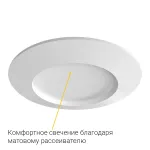 Встраиваемый светильник под сменную лампу LeDron MJ-1212 MJ-1212 White от ImperiumLoft