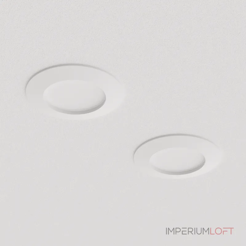 Встраиваемый светильник под сменную лампу LeDron MJ-1212 MJ-1212 White от ImperiumLoft