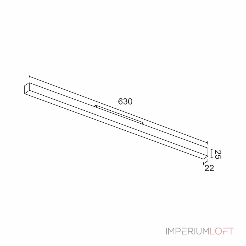 Светодиодный светильник для магнитной системы LeDron MATTE LINE MATTE LINE 630 Black 3K от ImperiumLoft Светодиодный светильник для магнитной системы LeDron MATTE LINE MATTE LINE 630 Black 3K от ImperiumLoft