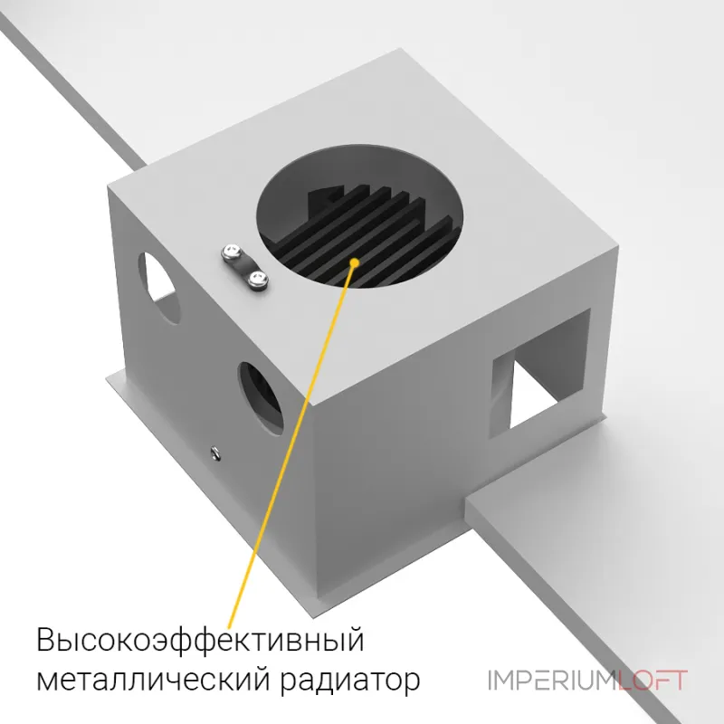 Встраиваемый поворотный светодиодный светильник LeDron NORDEL NORDEL White (Triac) от ImperiumLoft