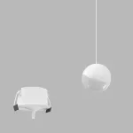 Подвесной светильник LeDron SAGITONY R BASIC T128 Wh TRIAC от ImperiumLoft