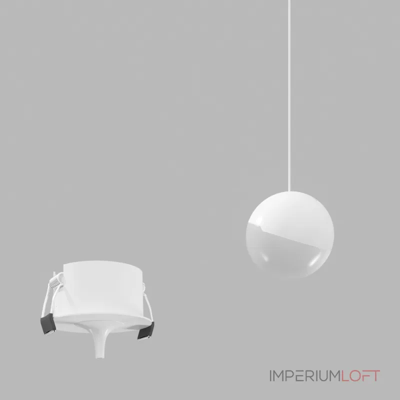 Подвесной светильник LeDron SAGITONY R BASIC T128 Wh TRIAC от ImperiumLoft