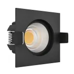 Встраиваемый светодиодный светильник LeDron BRUTAL BRUTAL SQ Black TRIAC от ImperiumLoft