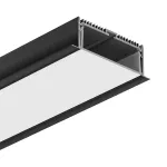 Встраиваемый профиль с накладным фланцем LeDron 13003+RMP-16 Black от ImperiumLoft