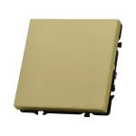 Переключатель одноклавишный перекрёстный LeDron 1 Gang Intermediate Gold от ImperiumLoft