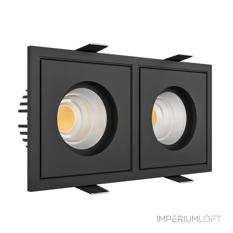 Встраиваемый светодиодный светильник LeDron BRUTAL BRUTAL SQ2 Black от ImperiumLoft Встраиваемый светодиодный светильник LeDron BRUTAL BRUTAL SQ2 Black от ImperiumLoft
