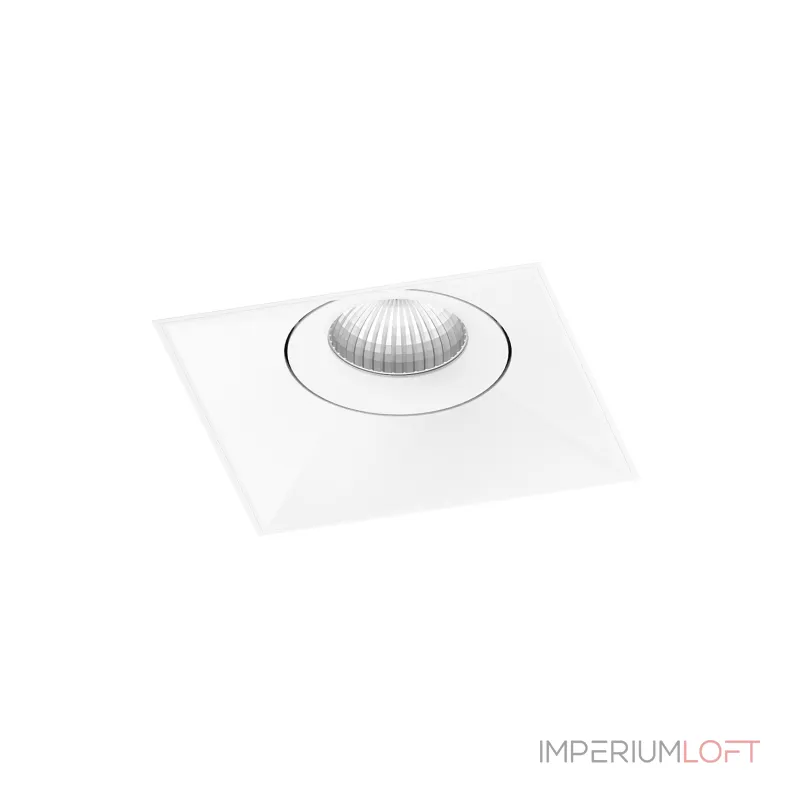 Встраиваемый поворотный светильник под сменную лампу LeDron AO1501039 WHITE от ImperiumLoft