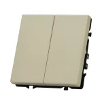 Переключатель двухклавишный перекрёстный LeDron 2G Intermediate Cashmere от ImperiumLoft