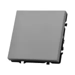 Переключатель одноклавишный перекрёстный LeDron 1 Gang Intermediate Light Grey от ImperiumLoft