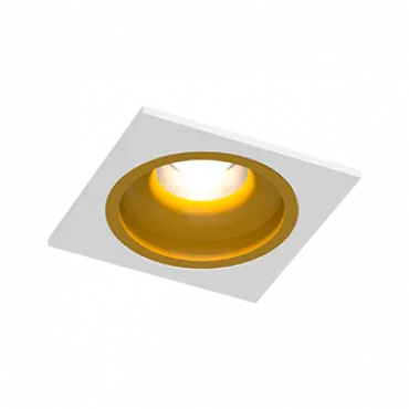 Встраиваемый светодиодный светильник LeDron LEVEL LEVEL SQ White-Gold Встраиваемый светодиодный светильник LeDron LEVEL LEVEL SQ White-Gold