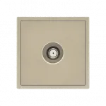 Телевизионная розетка LeDron Satellite Socket Cashmere от ImperiumLoft