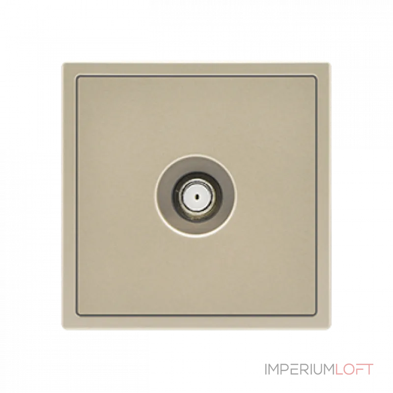 Телевизионная розетка LeDron Satellite Socket Cashmere от ImperiumLoft