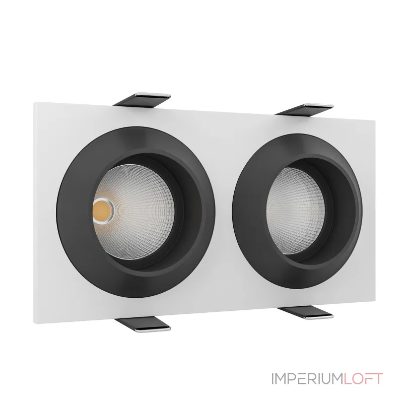 Встраиваемый светодиодный светильник LeDron GIZA MINI GIZA MINI SQ2 White-Black от ImperiumLoft Встраиваемый светодиодный светильник LeDron GIZA MINI GIZA MINI SQ2 White-Black от ImperiumLoft