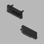 Заглушка для накладного профиля LeDron Заглушка Mic 00004843-Z от ImperiumLoft