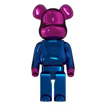 Статуэтка LeDron BEAR Large BN97 Pink+Blue