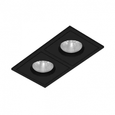 Встраиваемый светодиодный светильник LeDron BRUTAL BRUTAL SQ2 Black
