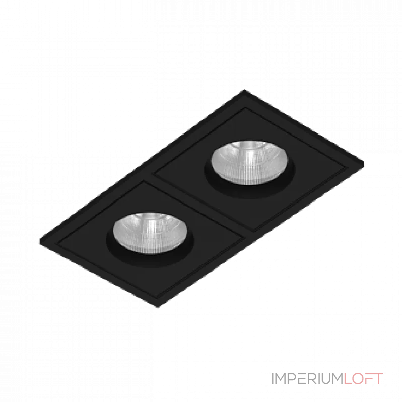 Встраиваемый светодиодный светильник LeDron BRUTAL BRUTAL SQ2 Black от ImperiumLoft Встраиваемый светодиодный светильник LeDron BRUTAL BRUTAL SQ2 Black от ImperiumLoft