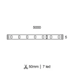 Светодиодная лента LeDron D61402 D61402404NO-9WWNSA012WS0500 от ImperiumLoft