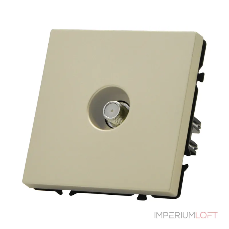 Телевизионная розетка LeDron Satellite Socket Cashmere от ImperiumLoft