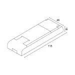 Модуль для светодиодной ленты LeDron QS-Zigbee-RGBCW от ImperiumLoft