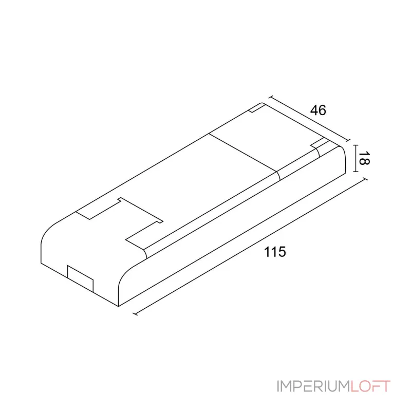 Модуль для светодиодной ленты LeDron QS-Zigbee-RGBCW от ImperiumLoft