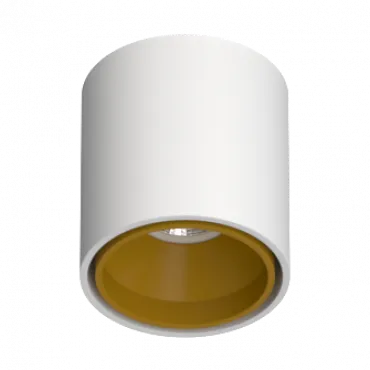 Потолочный светильник под сменную лампу LeDron KEA KEA R ED GU10 White-Gold