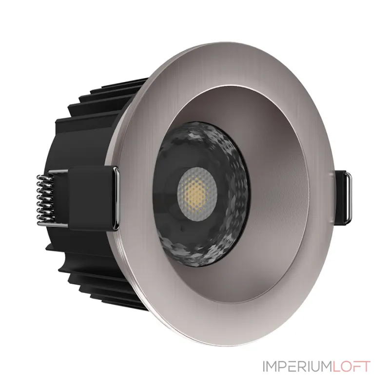 Встраиваемый светодиодный светильник LeDron DL3043-15 DL3043-15 Brushed Nickel от ImperiumLoft