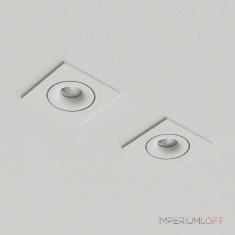 Встраиваемый светодиодный светильник LeDron LH10 LH10 SQ White от ImperiumLoft