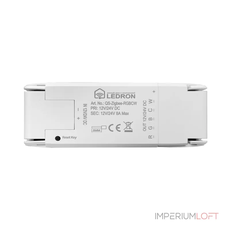 Модуль для светодиодной ленты LeDron QS-Zigbee-RGBCW от ImperiumLoft