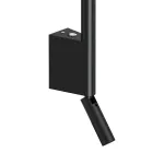 Настенный светодиодный светильник LeDron SPIN Y9133 Black от ImperiumLoft