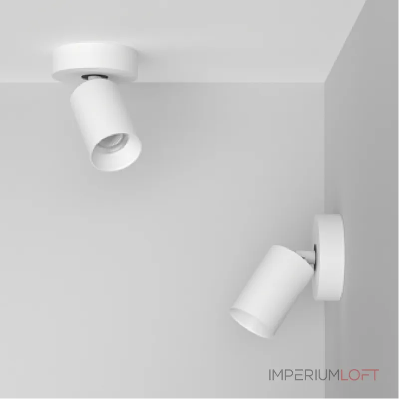 Потолочный поворотный светодиодный светильник LeDron SAGITONY SAGITONY R1 S60 Dim White от ImperiumLoft