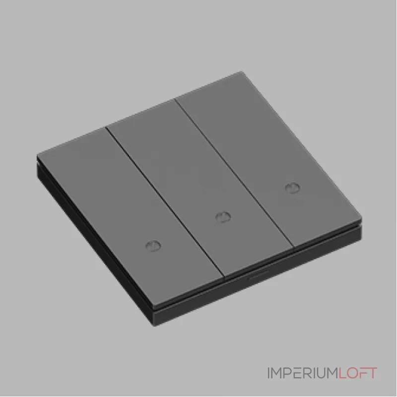 Выключатель трехклавишный LeDron Zigbee XZ-ACK103 Black от ImperiumLoft Выключатель трехклавишный LeDron Zigbee XZ-ACK103 Black от ImperiumLoft
