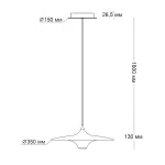 Подвесной светильник LeDron UFO UFO SP1-S Black