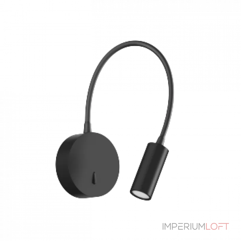 Настенный светодиодный светильник LeDron READING S30 GN READING Black от ImperiumLoft
