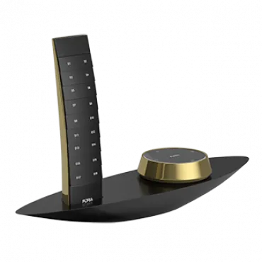 Пульт и кнопка на настольном держателе LeDron Table set Gold F00YK04-22-1 Gold