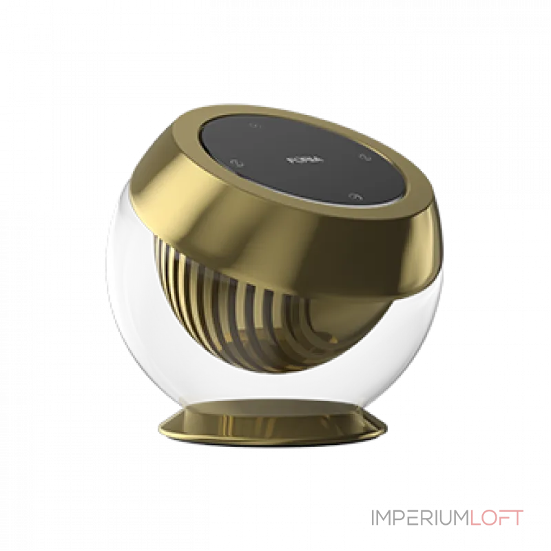 Кнопка на стеклянном держателе Crystal Smart Knob Gold от ImperiumLoft Кнопка на стеклянном держателе Crystal Smart Knob Gold от ImperiumLoft