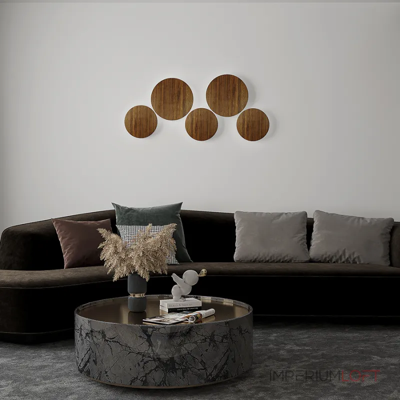 Настенный светодиодный светильник LeDron GW-8663 GW-8663/24 Wooden White от ImperiumLoft Настенный светодиодный светильник LeDron GW-8663 GW-8663/24 Wooden White от ImperiumLoft