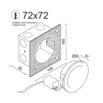 Встраиваемый светодиодный светильник для стен и ступеней LeDron GWR816 Black от ImperiumLoft