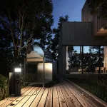 Уличная розетка со светодиодной подстветкой LeDron H3113-LED от ImperiumLoft